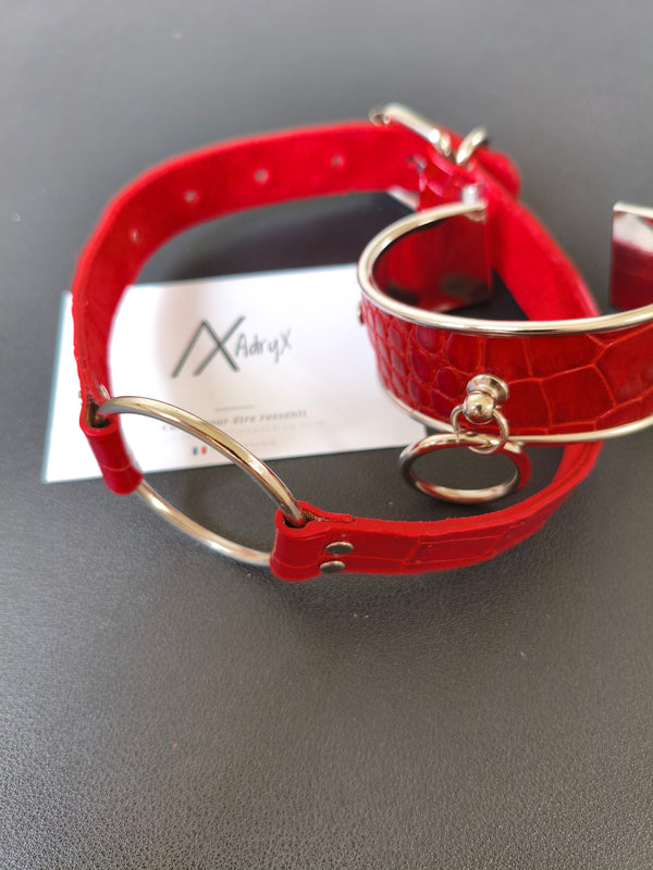 L'appartenance — colliers, bracelets et parures en cuir AdryX