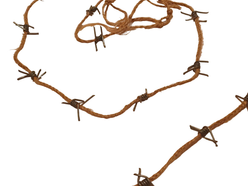 Cordon jute barbelé AdryX - détail nœuds