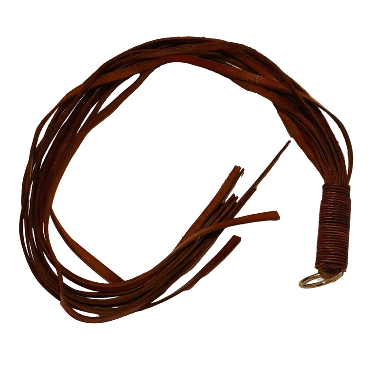 Martinet long lanières cuir AdryX - vue ensemble