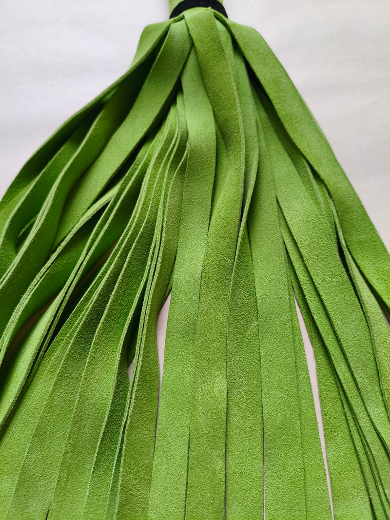 Martinet cuir vert court AdryX - vue ensemble