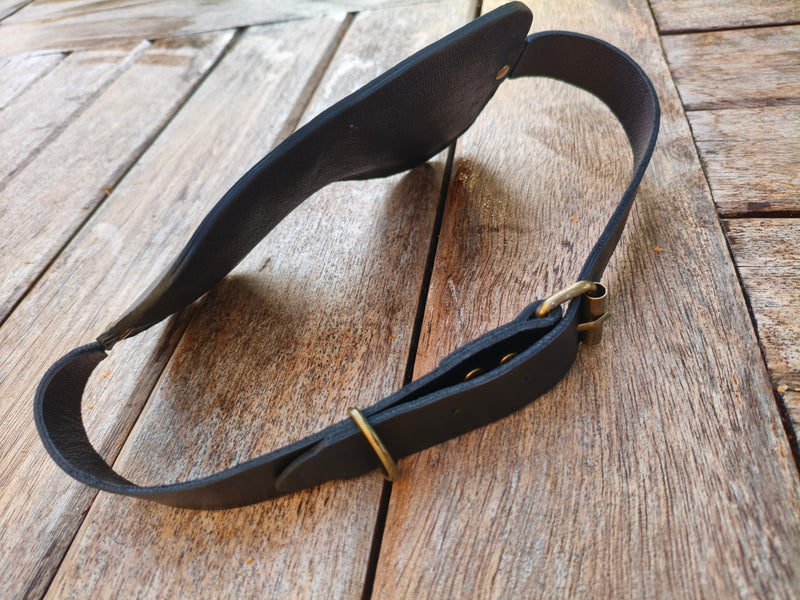 Bandeau L'Éclipse fermé – sangle de tour de tête réglable de 52 à 70 cm
