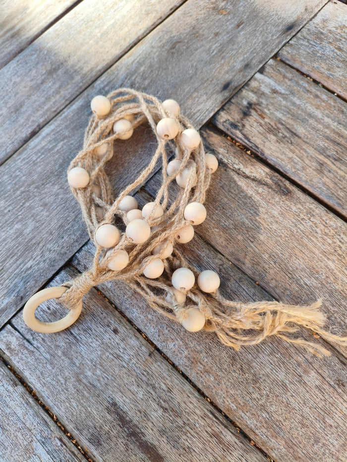Pour débuter – martinet en jute artisanal AdryX