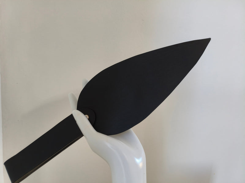 Collection paddles cuir BDSM artisanaux AdryX - La plume de minuit