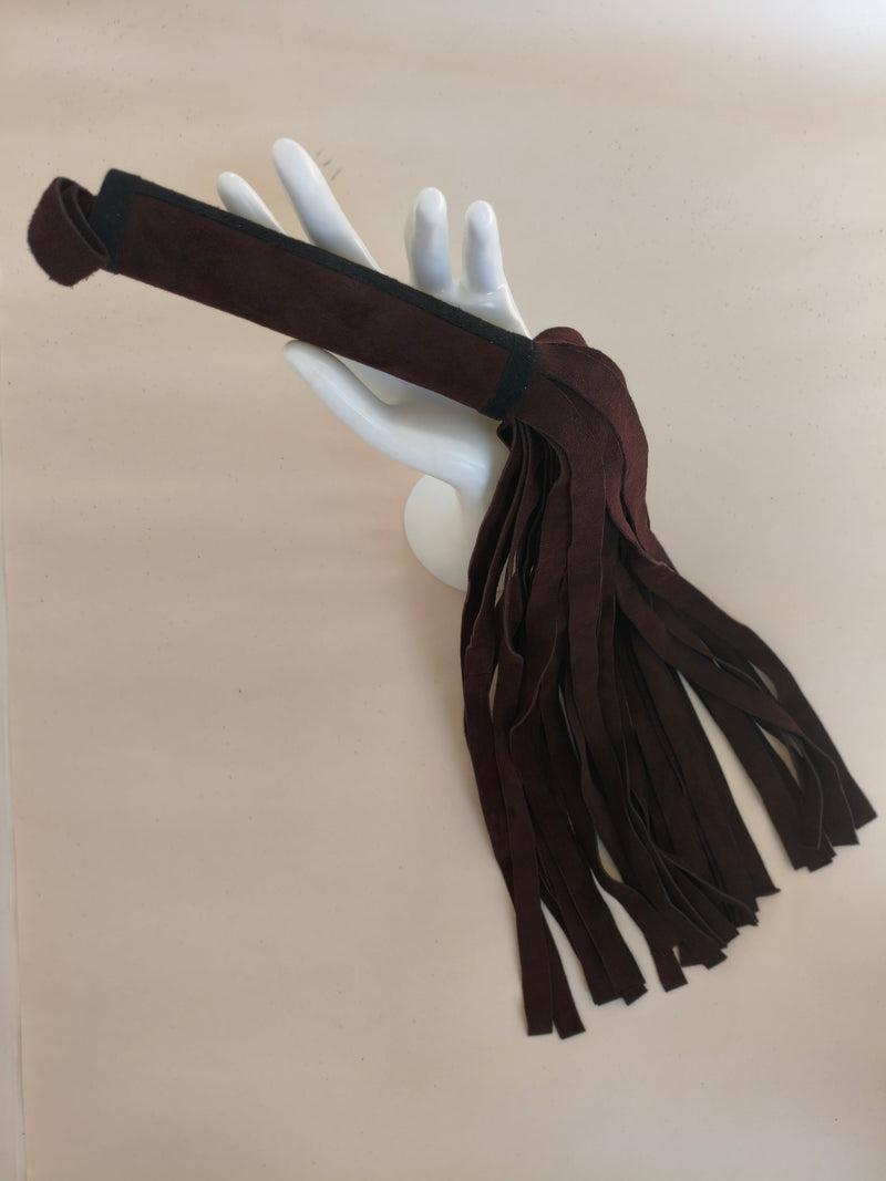 Martinet croûte cuir chocolat AdryX - vue de côté